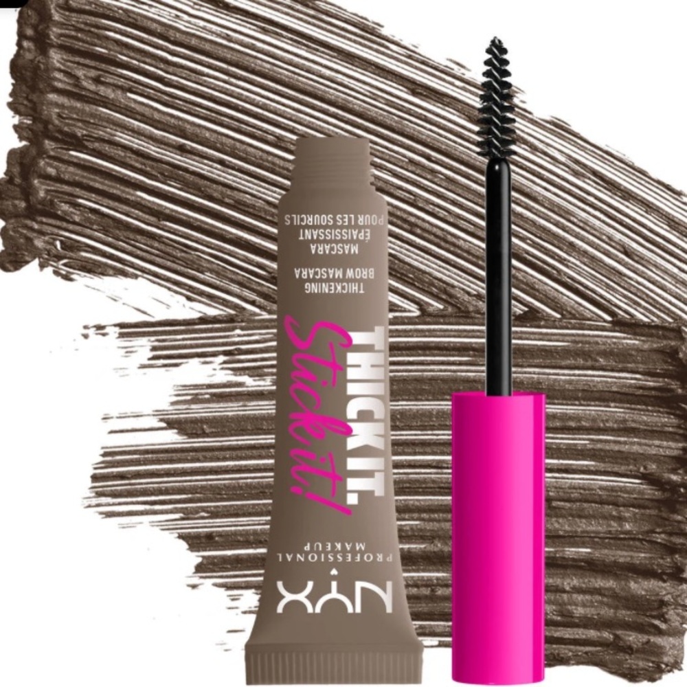 NYX Thick It Stick It Brow Mascara in Taupe 0.23 oz